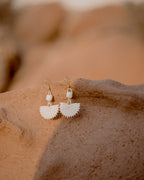 Pendientes Abanico Natural