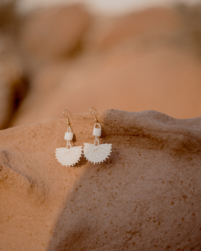 Pendientes Abanico Natural
