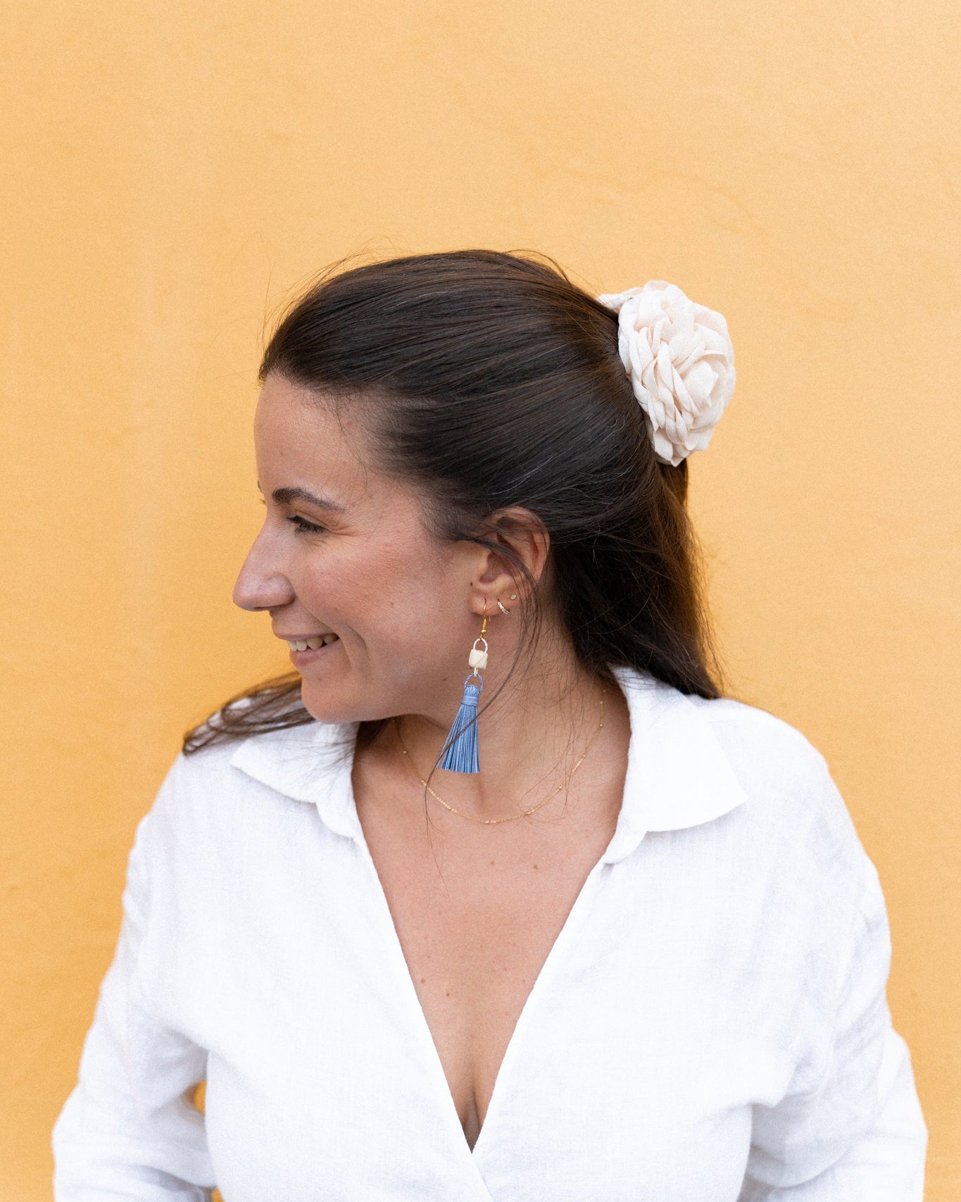 Pendientes Largos Azul
